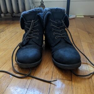 Cliffs ankle boots, W size 9, navy